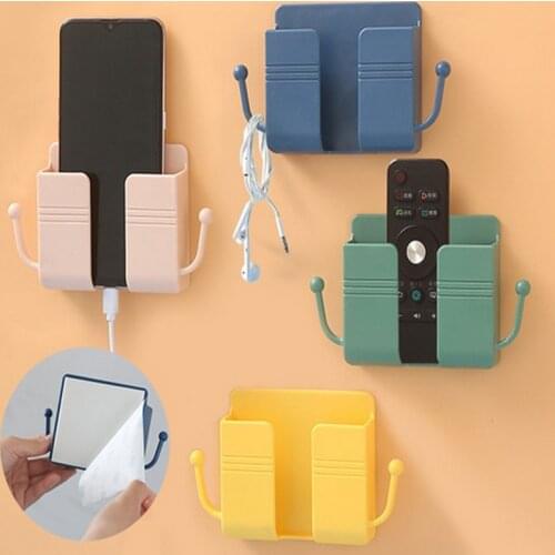 Wall Storage Organizer Mobile Phone Storage in the Kitchen Household Utensils Family Creativity Housekeeper on Wall Home Garden