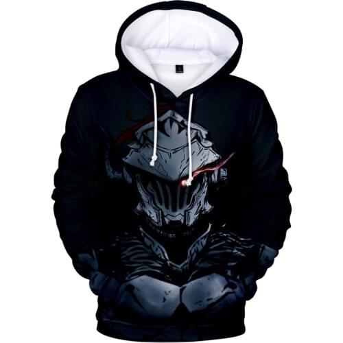 New Arrival Creative Hoodies Goblin Slayer 3D Hoodie Men Women Harajuku Sweatshirt Streetwear Hoody Anime Pullover Clothes