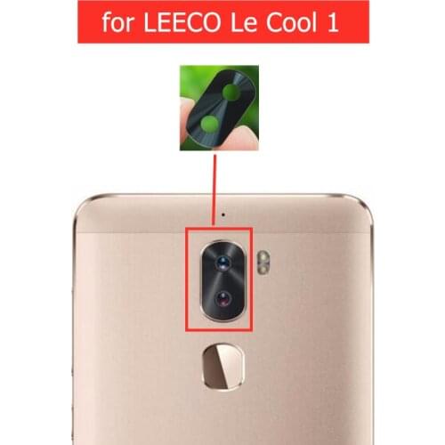 2pcs for LEECO Le Cool 1/ Coolpad Cool1 Dual C106 C107 Back Camera Glass Lens Rear Camera Glass with 3M Glue Repair Spare Parts