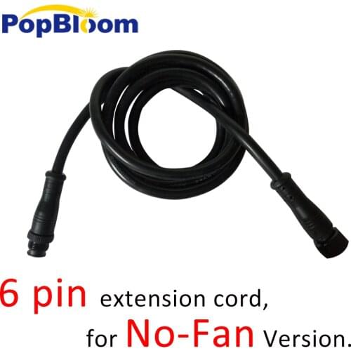 Turing-C 0.6m/1.2m//1.8m/2.4m & 6 pin extended cord for power LED Aquarium Light connecting the controller and panels