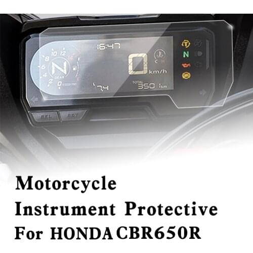 For HONDA CBR650R CB650R 2019 Motorcycle Speedometer Scratch Cluster Screen Protection Film Protector