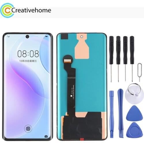 LCD Screen and Digitizer Full Assembly for Huawei Nova 8 5G, Without frame