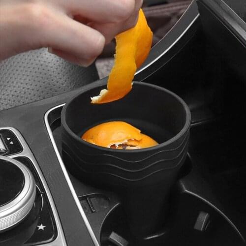 1 Piece 3 Colors to Choose Folding Trash Can Interior Trash Cans Modern Minimalist Car Trash Bag Car Decoration Supplies