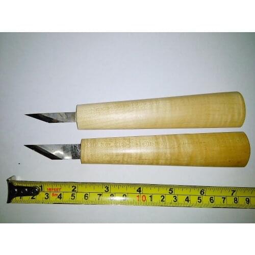 2 PCs Violin Caring Knives Luthier tools
