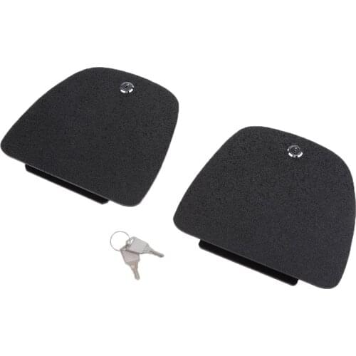 ABS Lower Fairing Locking Glovebox Doors Set For Touring 2005-2013