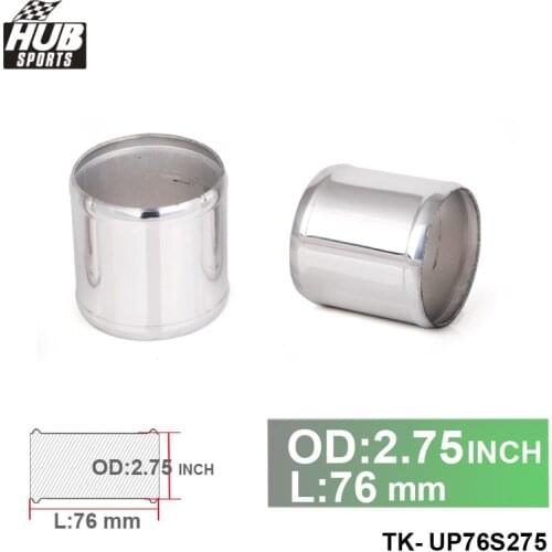 2.75" OD X 3" Aluminum INTAKE/TURBO INTERCOOLER PIPING EXTENSOR/JOINER PIPE For Toyota rav4 HU-UP76S275