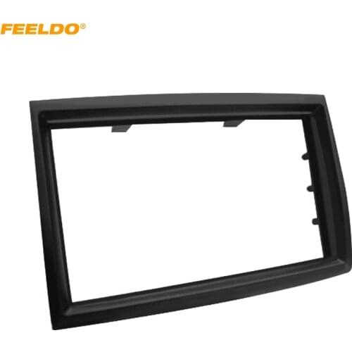 FEELDO Car Audio Radio 2DIN Panel Fascia Frame for CITROEN Jumper PEUGEOT Boxer FIAT Ducato Stereo Dash Frame Mount Trim Kit
