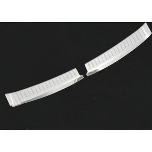 Car styling Stainless Steel Inner Rear Bumper Protector Sill Trunk Trim for Mazda CX-5 CX5 2012 2013 2014 2015 accessories