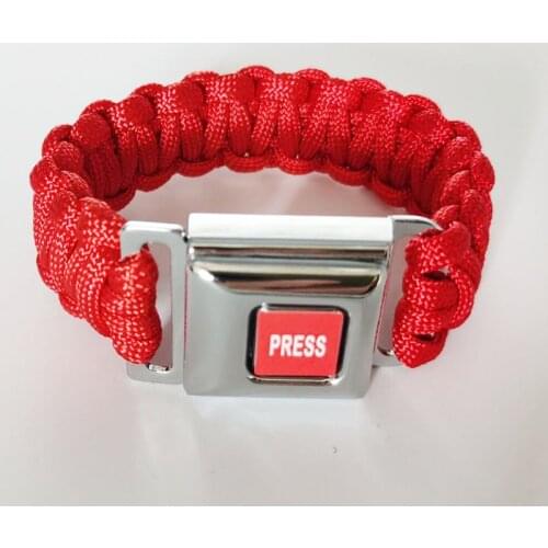 Car SeatBelt Buckle Paracord Parachute Cord Lanyard Tent Wrist Rope Guy Line Military Strand Hiking Camping Hand Bracelet Kits
