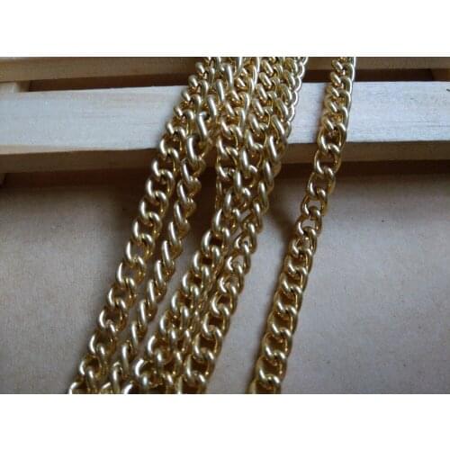 Free shipping bracelet necklace material DIY steel chain accessories Jewelry parts steel chain 5*6.7 SMMX114S