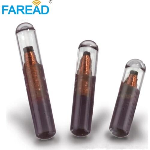 Free Shipping x25pcs worldwide use EM4305 FDX-B standard RFID Microchip with Free Encoding 2.12*12mm LF ISO11784 ISO11785