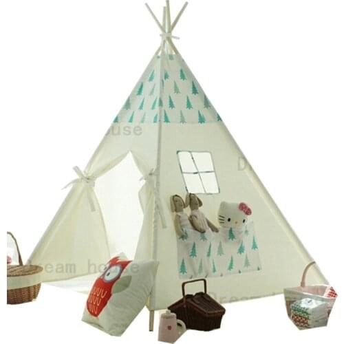 Little tree design kids play tent indian teepee children playhouse teepee