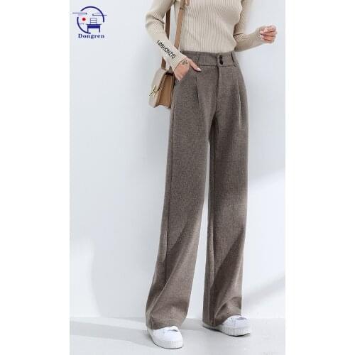 DONGREN Women's Wide Trousers