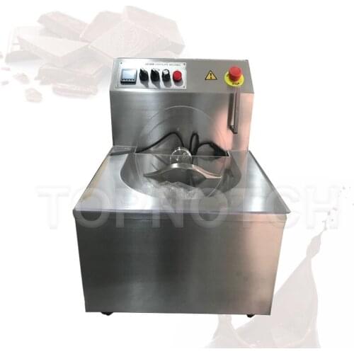 8Kg Stainless Steel Chocolate Melting Pot Chocolate Temper Warming Machine For Coating Beans Bar Cake Biscuit