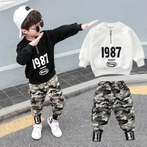 Boys Clothes Sets Autumn Childrens Clothing Set Sweatshirt + Pants 2pcs Long Sleeve Kids Sport Suits Teenage 8 9 10 11 12 Years