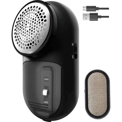 Airmsen Lint Remover Clothes Fuzz Pellet Trimmer Machine Portable Rechargable Fabric Shaver Removes For Clothes Spools Removal