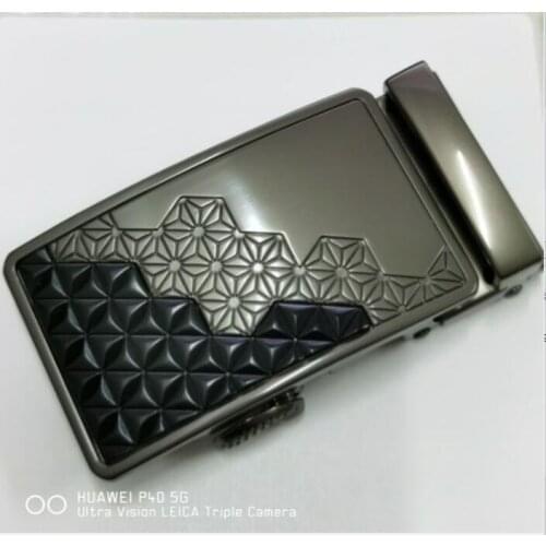 Mens Business Alloy Automatic Buckle Unique Men Plaque Belt Buckles for 3.5cm Ratchet Men Apparel Accessories LY125-0379