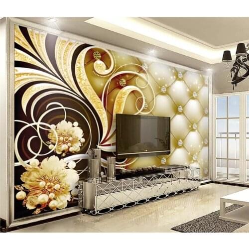 Wallpaper 3d on the wall Custom Royal Diamond Soft Pack Photo Wallpaper papier peint mural 3d wall papers home decor