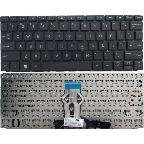 New US laptop keyboard For HP 11-AD English keyboard no frame