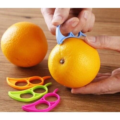 Mouse Shape Lemons Orange Citrus Opener Peeler Remover Slicer Cutter Quickly Stripping Kitchen Tool