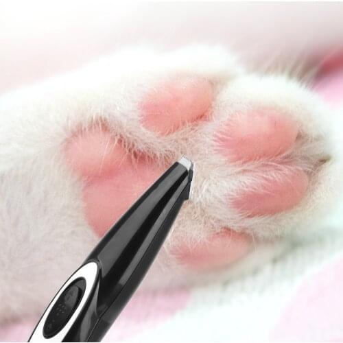 Portable Electric Dog Hair Trimmer Professional Feet Hair Shaving Electric Scissors Pet Grooming Supplies Pet Feet Hair Cutter