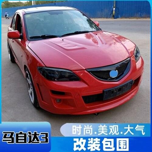 Applicable to Modification Used 06 Chang'an 09 Classic Mazda 3 Encircle the Old Front and Rear Bar Side Skirt Tail