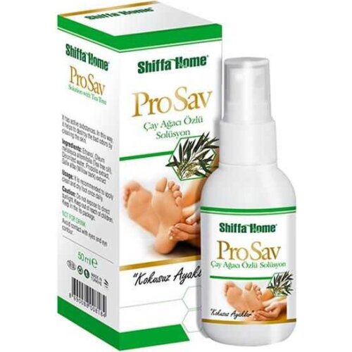Aksu Vital Shiffa Home Prosav Tea Tree Solution 50 ml Extract Foot Solution Skin Bad Smell Natural Useful Effective Herbal heal