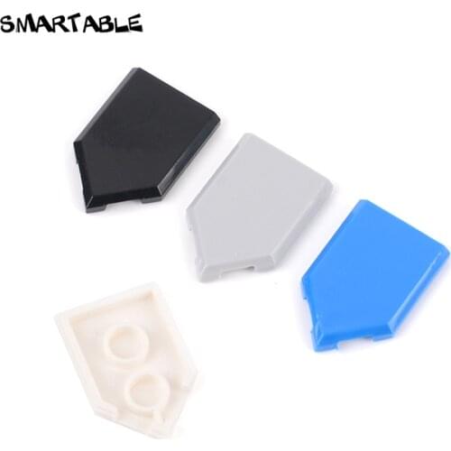 Smartable Tile 2x3 Pentagonal Building Blocks Parts Educational Toys Set Compatible Major Brands 22385/35341 50pcs/lot Gift