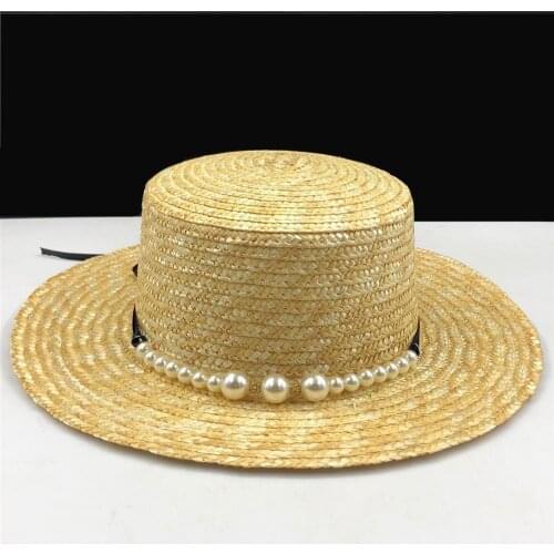 A Boater Hat Womens Beach Summer Sun Protection For Lady Elegant Queen Of Fashion Round Top Plate Bowknot Homburg Fedora Caps