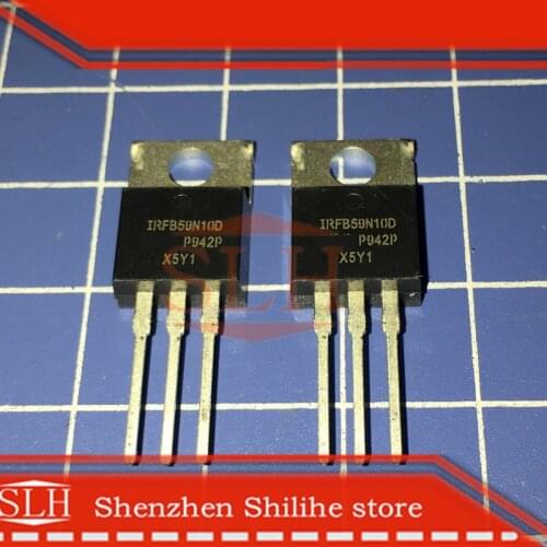 10pcs/lot IRFB59N10DPBF TO-220AB in line Infineon MOS FET