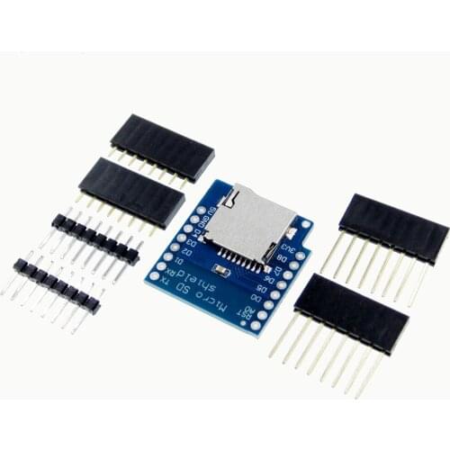 10PCS Micro SD Card Shield For D1 Mini TF WiFi ESP8266 Compatible SD Wireless Module For D1 Mini