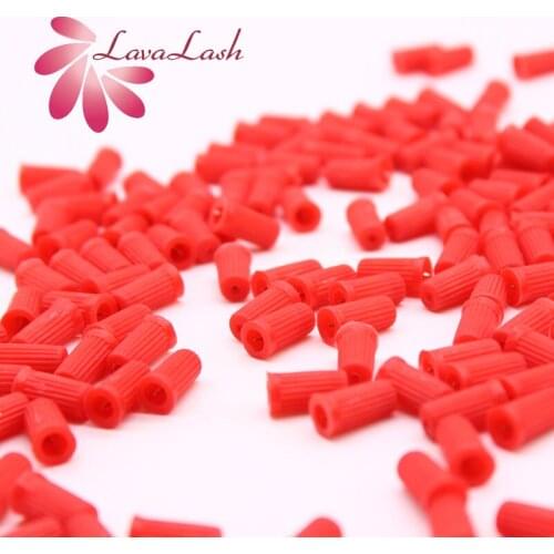 100pcs/lot Safety pin Cap for Eyelash Extensions Glue Packaging Bottle Eyelash Growth Liquid Packing Container cap Beauty shop