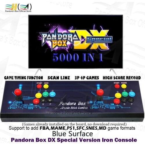 2021 Pandora Box DX 3000 in 1 Iron console Save game progress have 3P 4P game support FBA MAME PS1 SFC SNES MD game 3D tekken