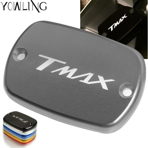 Motorcycle Accessories Brake Fluid Tank Cap Brake pump Cover For YAMAHA T-Max 500 2004-2011 TMax 530 2012 2013 2014 2015 2016