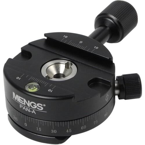 Aluminum 360 Degree Panning Panoramic Panorama Clamp Tripod Head Ballhead for Arca Camera Quick Release Plate Tripod Monopod