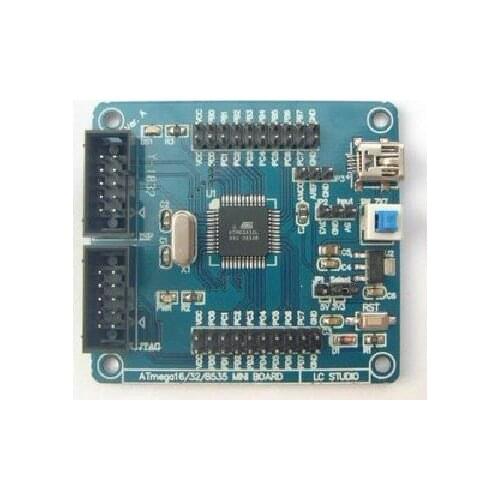 Free Shipping! 1pc ATmega16 mega16 AVR core board breadboard