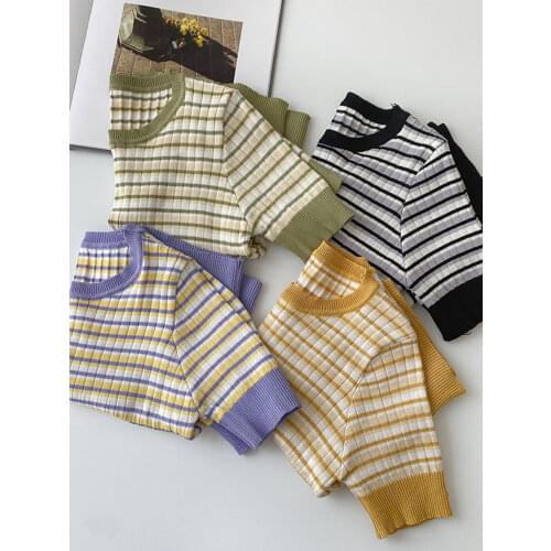 EBAIHUI Women's Cropped T-shirts