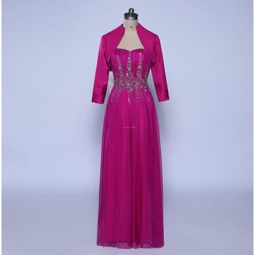 Elegant Mother of the Bride Dress with Jacket Sweetheart 2020 Bride Mother Dress