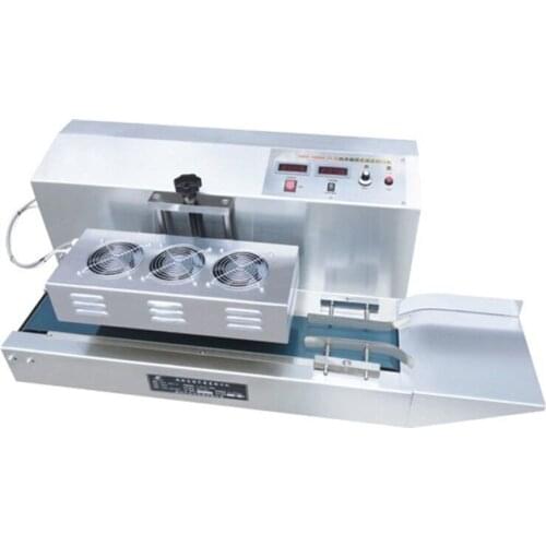 Continuous induction sealer for aluminum foil