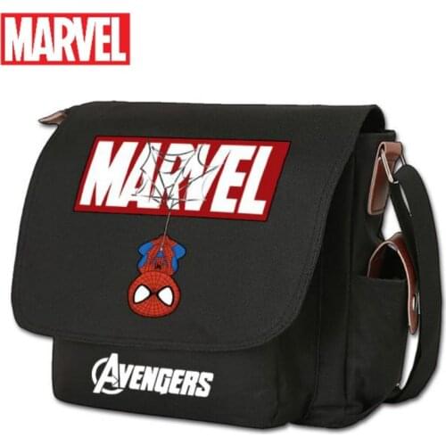Original Disney Spider-man Peripheral Marvel Junior High School Student Shoulder Bag Messenger Bag Mens School Bag