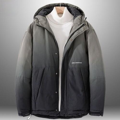 Parkas Men Winter Casual Warm Thick Patchwork Jacket Coat Male 2020 New-Arrived In Fashion Outwear Hat Zipper Parka Jackets Man