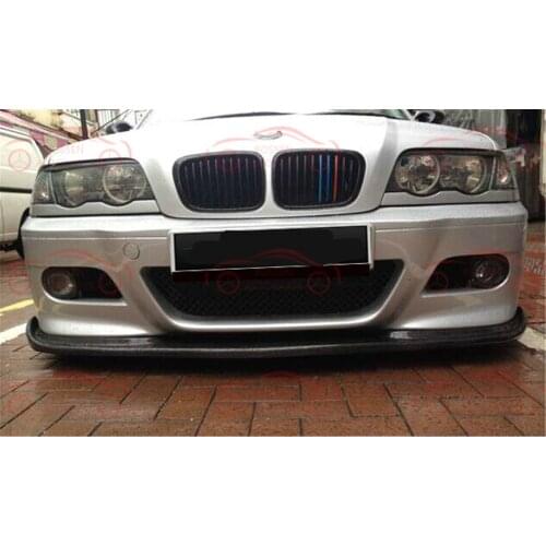 APPLY TO BMW E46 M3 carbon fiber front lip with small enveloping Front Chin Body Kit auto parts