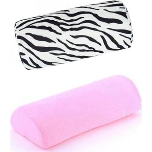 Professional Half Hand Cushion Rest Pillow Long Nail Art Design Manicure Soft Column Fashion Style Cleanable Design