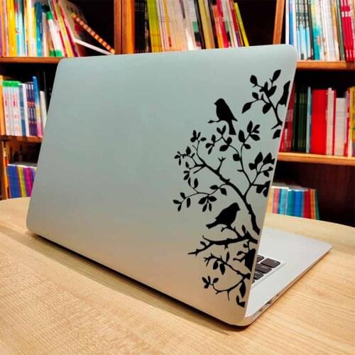 Birds on Tree Laptop Sticker for Apple Macbook Pro 16" Air Retina 11 12 13 15 Inch Mac Surface Book Skin Vinyl 14 Notebook Decal