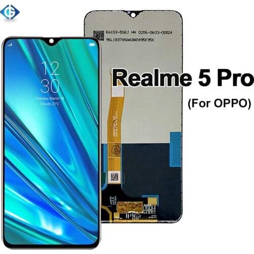 Perfect Packaging Pantalla for OPPO For Realme 5 Pro RMX1971 LCD Display Touch Screen Assembly For Realme5 Pro Digiziter