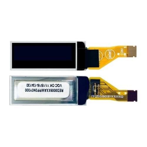 0.91 inch 8PIN SPI White OLED Display Screen SSD1306 Drive IC 128*32 IIC Interface Plug-in