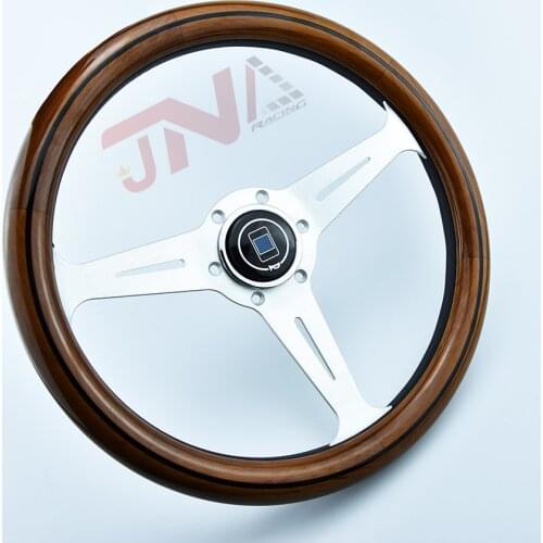 14"inch Real Wood racing steering wheel for Refitting car accessories steering wheel