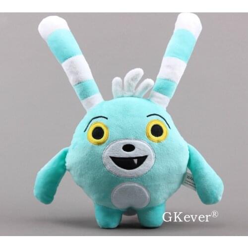 30cm Abby Hatcher Bozzly Bunny Plush Doll toys Anime Figure Lovely Blue Rabbit Stuffed Animals Children Kids Birthday Gift