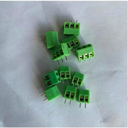 40pcs 3 Pin KF350 Screw Terminal Block Connector 3.5mm Pitch 300V 10A KF350-3p