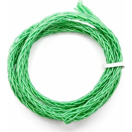 7N Pure Single Crystal Copper 8 Shares 152 Core Replacement Audio Cable DIY Earphone Cable Maintenance Wire Earphone Accessories